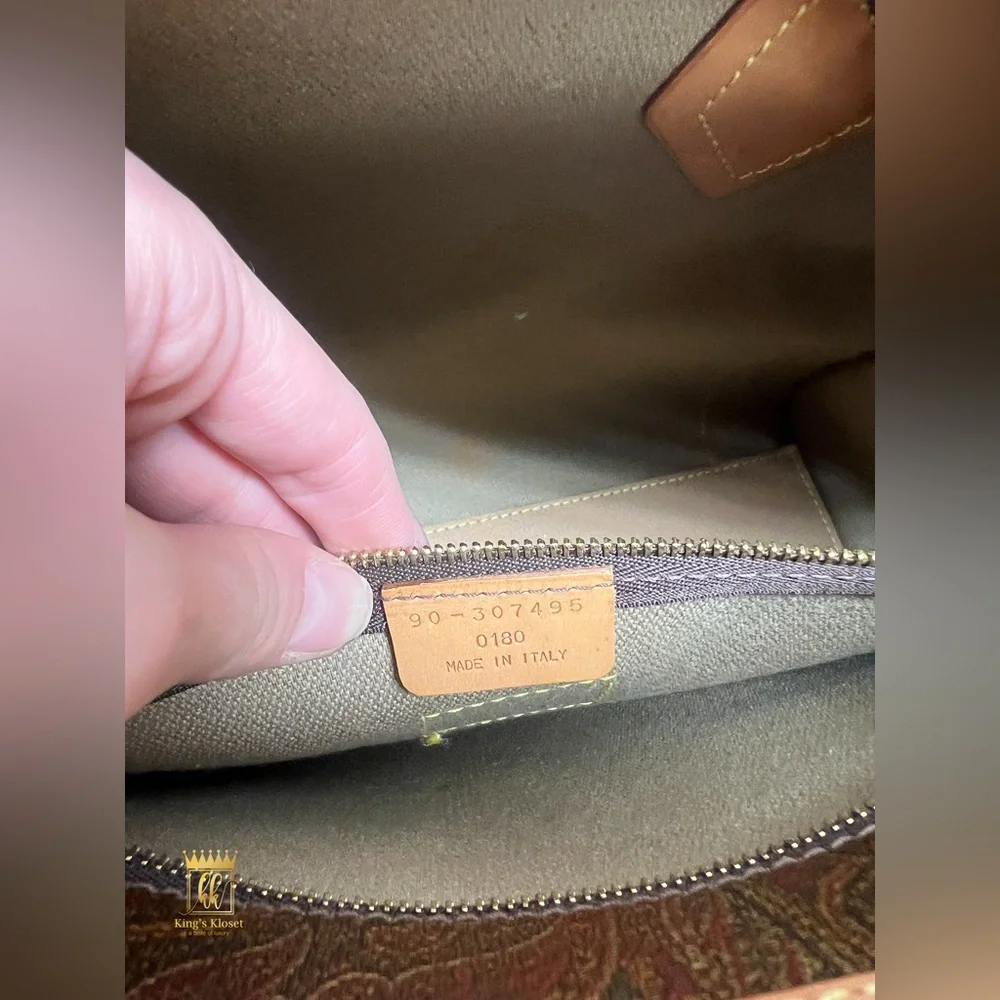 Etro vintage paisley weekender bag - Picture 11 of 16